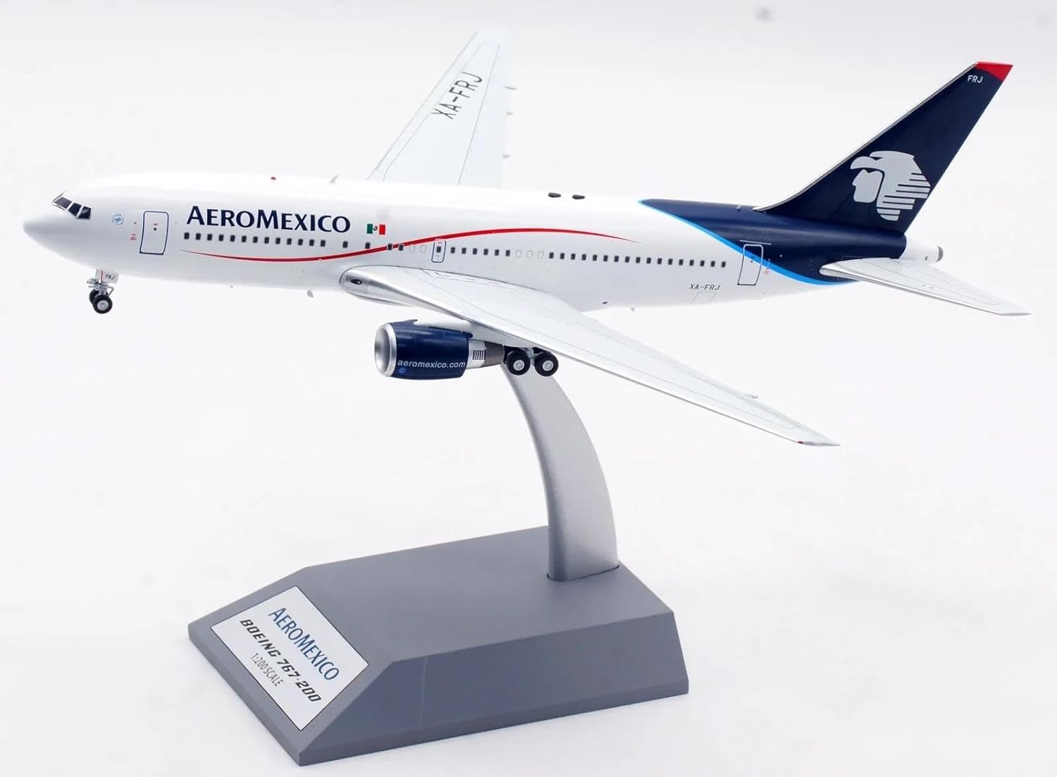 飛行機モデル アエロメヒコ「スカイチーム」ボーイング B767-200ER